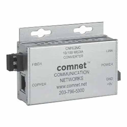 ComNet CNFE2MC-M Small Ethernet Media Converter, 10/100Mbps