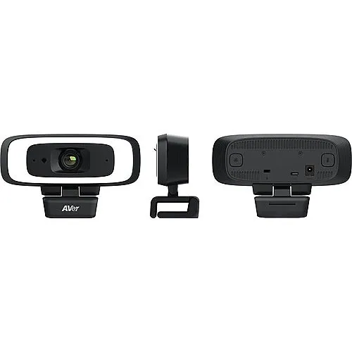 AVer CAM130 4K Compact Camera with Intelligent Lighting for Remote Work