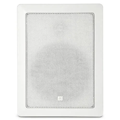 JBL Professional Control 126W In-Wall 2-Way Loudspeaker with 6.5" (165m) Woofer, Pair, White