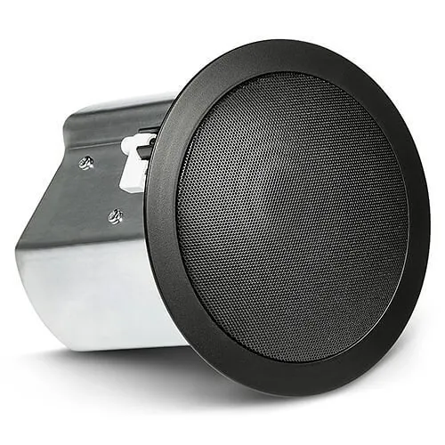 JBL Professional Control 14C/T 2-Way 4" Coaxial Ceiling Loudspeaker, Pair, Black