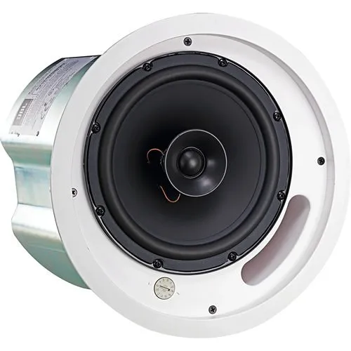 JBL Professional Control 18C/T 2-Way 8" Coaxial Ceiling Loudspeaker, Pair, White