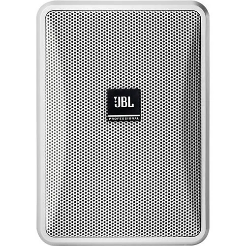 JBL Professional Control 23-1L Ultra-Compact Indoor/Outdoor, Background/Foreground Speaker, Pair, White