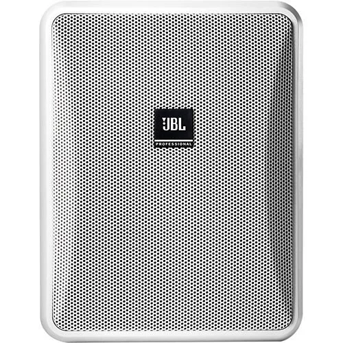 JBL Professional Control 25-1 Compact 5" Indoor/Outdoor, Background/Foreground Speaker, Pair, White