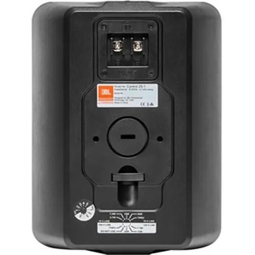 JBL Professional CONTROL 25-1 JBL Control 25-1 5" Compact Indoor/Outdoor Background/Foreground Speaker, Pair, Black