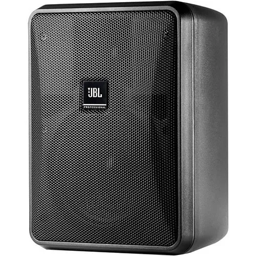JBL Professional Control 25-1L 5-1/4" 2-Way 8-Ohm Indoor/Outdoor, Background/Foreground Speaker, Pair, Black