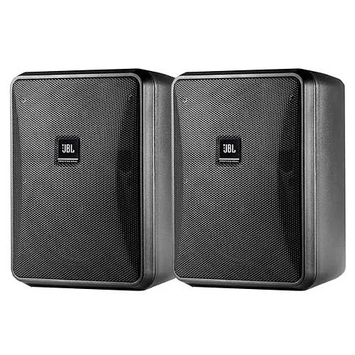 JBL Professional CONTROL 25-1L JBL Control 25-1L Compact 8-Ohm Indoor/Outdoor Background/Foreground Speaker, Black, Pair