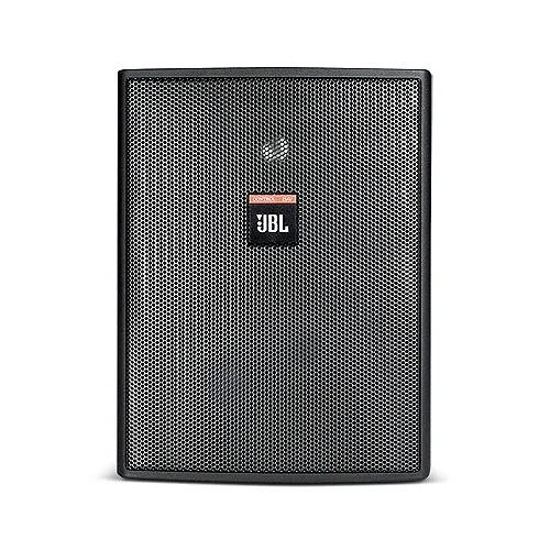 JBL Professional Control 25AV 5.25" Compact Indoor Outdoor Background Foreground Loudspeaker, Pair, Black