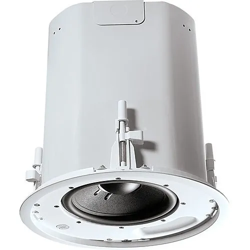 JBL Professional Control 40CS/T 8" High-Impact Direct Radiating In-Ceiling Subwoofer, White, Pair
