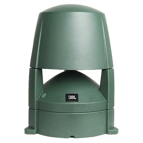 JBL Professional Control 85M 5.25" 2-Way Coaxial Mushroom Landscape Speaker, Green