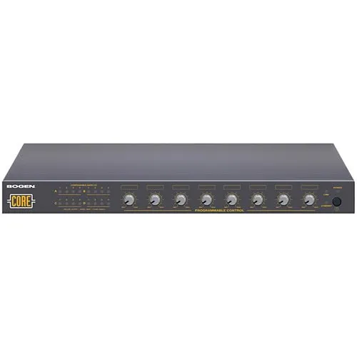 Bogen CORE 8X8 Universal Audio Processor, Black