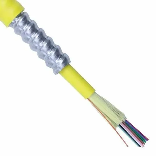 AFL CP0064442901-AIAP-2000FT SM Indoor Armored Plenum Fiber Optic Cable, 6-Srand, 2000'