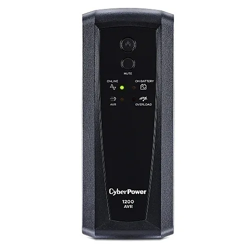 CyberPower CP1200AVR AVR Series Mini-Tower UPS with Line Interactive Topology, 1200VA 720W, 120VAC