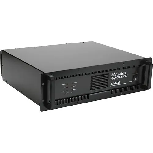 AtlasIED CP400 Dual-Channel, 400W Commercial Power Amplifier