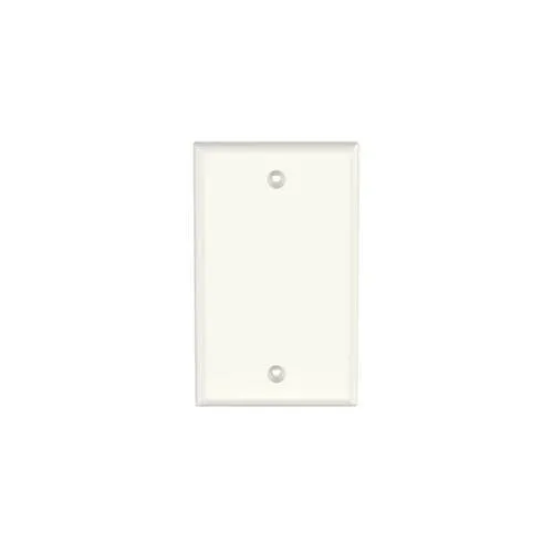 Panduit CPNIW Single Gang Screw-On Blank Faceplate