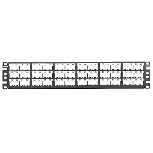 Panduit CPPL72WBLY 72-Port Patch Panel, Black