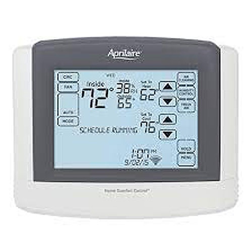 Aprilaire 8910W LCD Touchscreen Home Comfort Control Wi-Fi Thermostat with IAQ Control, White