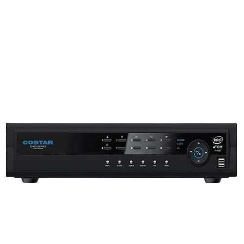 Costar CR1625XDI-16TB 16CH XDI25 NVR with 16TB Built-In PoE, Video Surveillance Systems