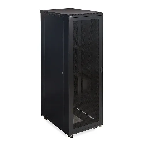 Kendall Howard CRP-0318-0001 LINIER Vented / Vented Doors Server Cabinet, 36", 42U, Black
