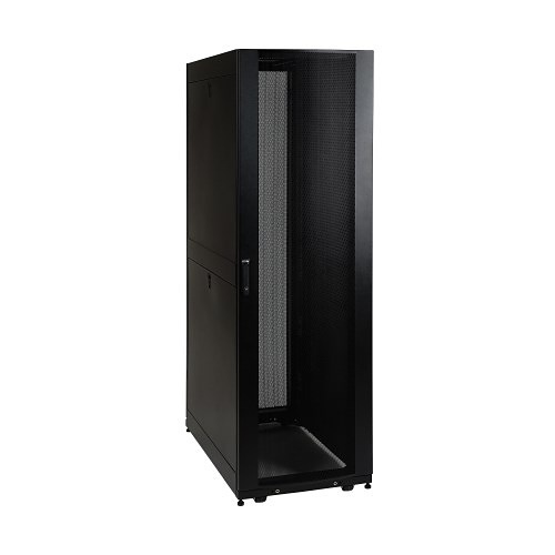 Tripp Lite SR45UB 45U SmartRack Standard-Depth Server Rack Enclosure Cabinet with Doors and Side Panels