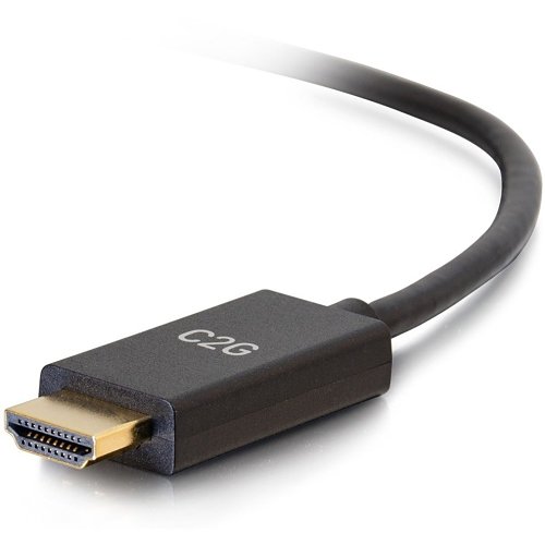 C2G CG54435 Mini DisplayPort Male to HDMI Male Passive Adapter Cable, 4K 30Hz, 3' (0.9m)