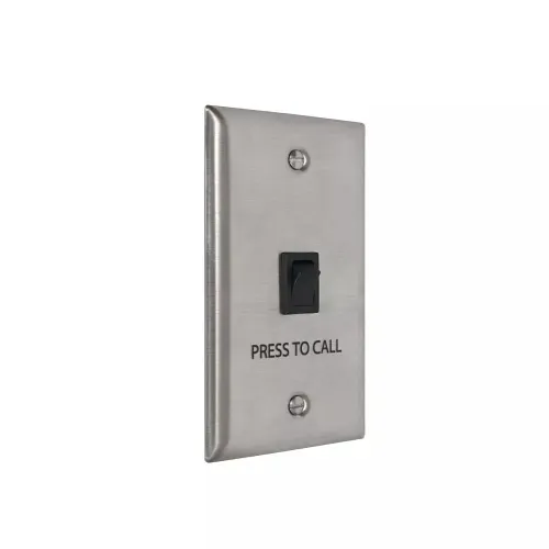 Lowell CS10 1-Gang Call Switch Standard Wall Plate