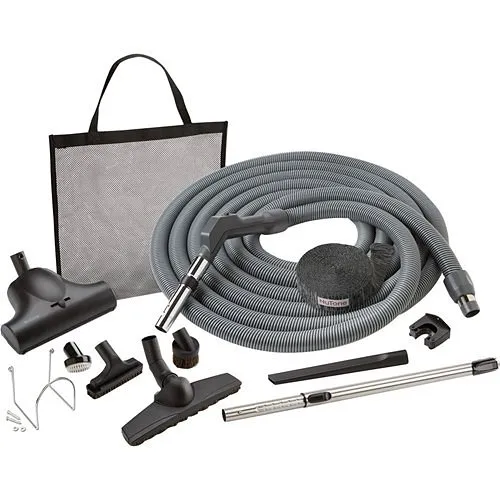 NuTone CS400 Central Vacuum Carpet and Bare Floor Combination with Pet Care Attachment Set