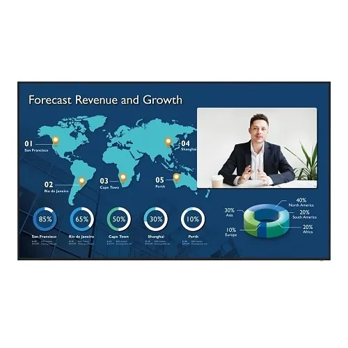 BenQ CS6501 4K UHD Corporate Meeting Room Display, 65"