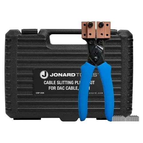 Jordan Tools CSP-D5K Cable Slitting Pliers with Ergonomic Handle for 5mm DAC Cable, Ultra Sharp Blade