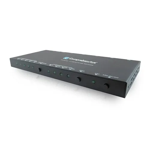 Comprehensive CSW-HD40118G 4x1 Full UHD 4K60 18Gb HDMI Switcher with Auto Manual Switching, ARC, IR Remote and RS232 Control