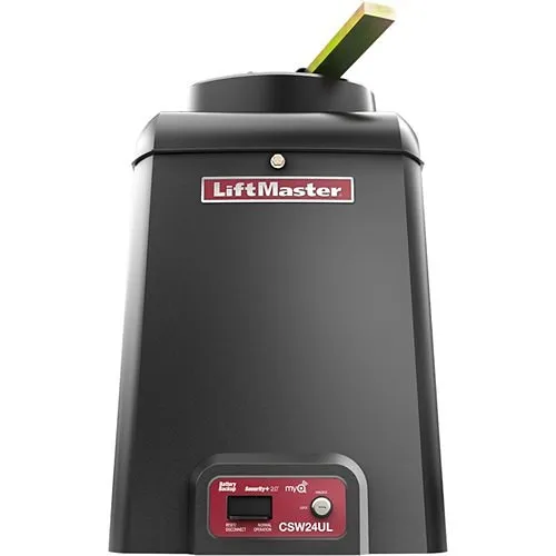 LiftMaster CSW24UL 24VDC High-Traffic Commercial Swing Gate Operator for Gates 18' or 1,600lbs