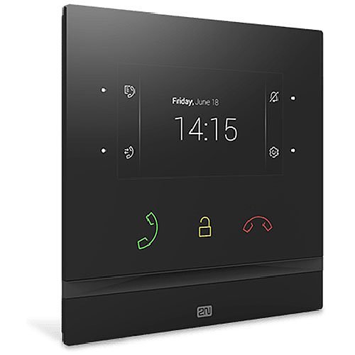 2N Indoor Compact Video Answering Unit with 4.3" Color Display, Black