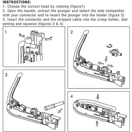 Jonard Tools CT-200 Universal Compression Tool