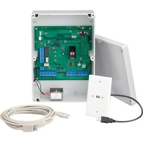 Locknetics CT-5000 Offline Controller, Single Opening, 5000 User, 9.5 to 26 Volt DC, 18 AWG Cable, (2) Conductor, 7.28" 3.79" 10.43", with 15’ USB