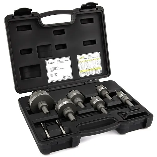 Dottie CTK8 8-Piece Master Electricians Hole Cutter Kit