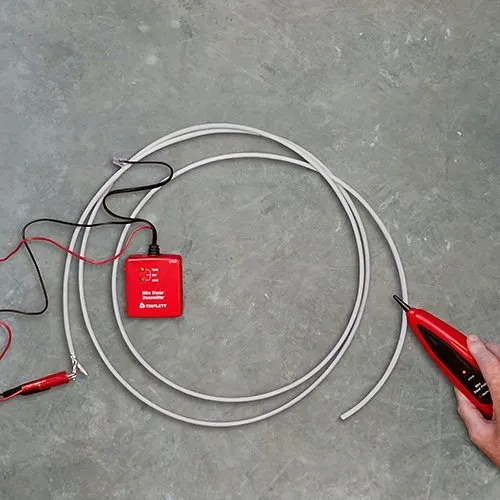 Triplett CTX30 Tone and Probe Wire Tracer and Circuit Tester: POTS Line Tip and Ring Testing 24VAC