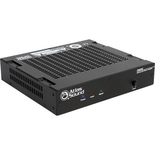AtlasIED PA60G Single Channel, 60W Power Amplifier with Global Power Supply