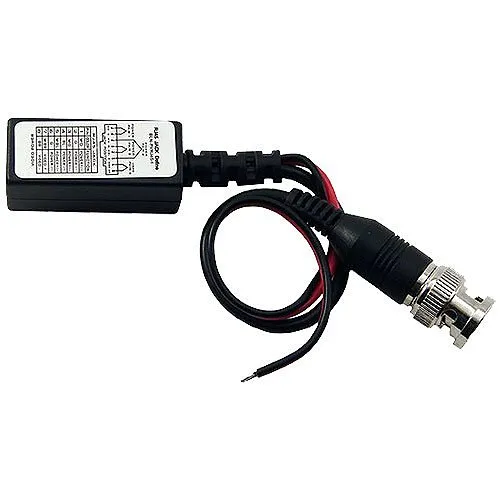 Costar CUTPVP 1-Channel CCTV Power-Thru Balun