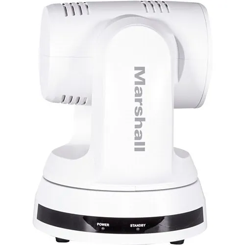 Marshall CV730-NDIW 8.5MP 4K 30x UHD60 NDI PTZ Camera, White