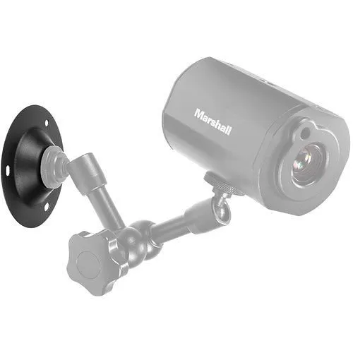 Marshall CVM-15 Wall Mount Plate with 1/4" Screw Hole and 3x Mounting Screws for CVM-7 and CVM-11 Articulating Locking Arm