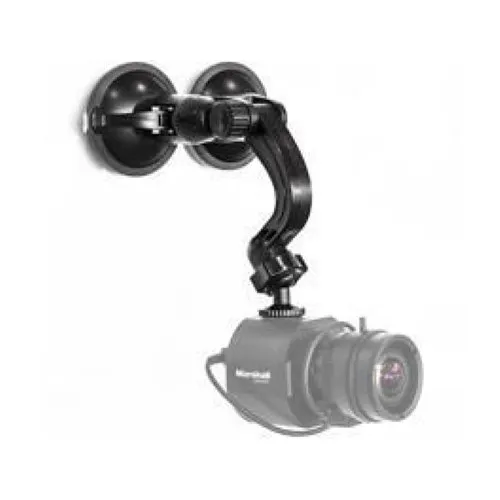 Marshall CVM-9 Dual Suction Cup Glass Mount with Adjustable Tilt Arm and Swivel 1/4"-20 Ball Mount for 1/4"-20 Cameras