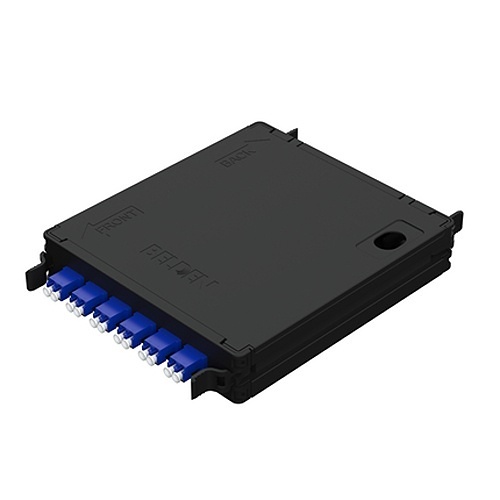 Belden FCSX06LDFT FX ECX Cassette, OS2, 6-Port Field-Term, LC Duplex, Blue Adapters