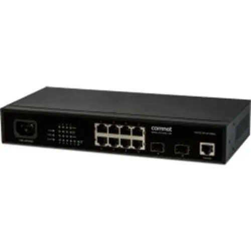 ComNet CWGE10FX2TX8MS 10-Port 1000Mbps Managed Switch