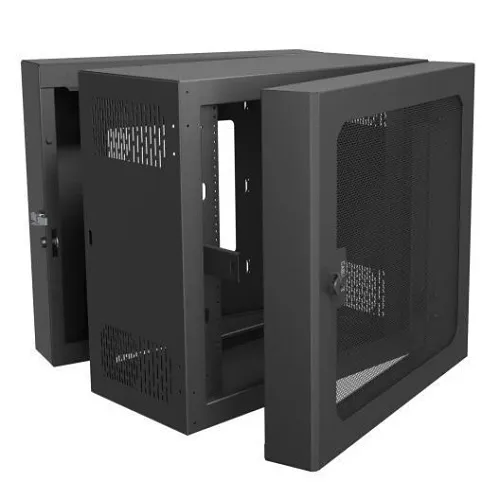 Middle Atlantic CWR-12-21VD4 12U RMS CWR Data Swing Wall Rack, TAA Compliant