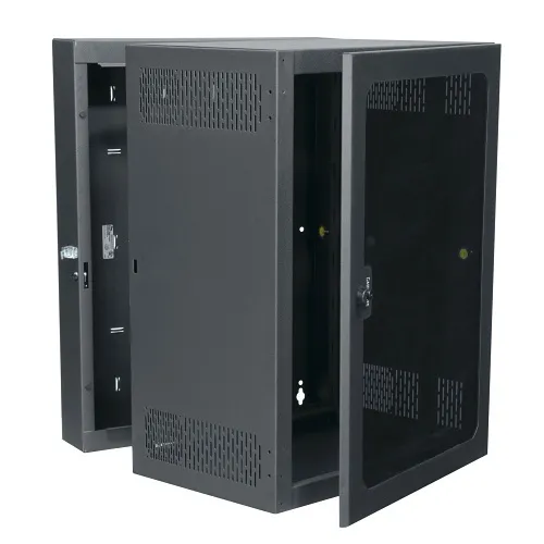 Middle Atlantic CWR-18-22PD CWR Series Swinging Wall Mounted Rack, 18U RMS, 22" Depth
