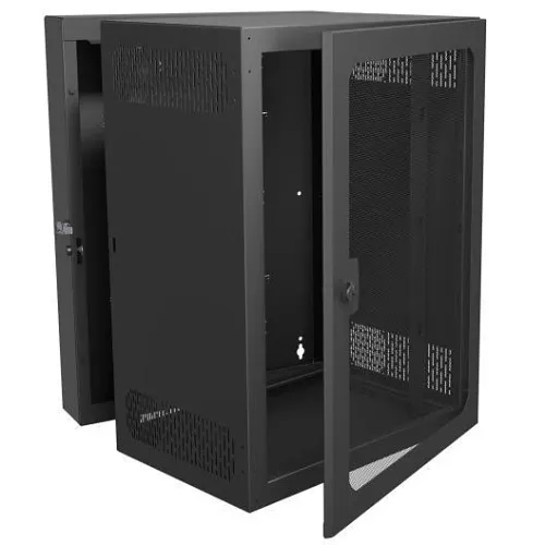 Middle Atlantic CWR-18-22VD CWR Series Data Swing Wall Rack, 18U RMS, TAA Compliant