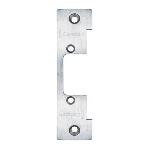 Camden CX-ESP1B ANSI Square Faceplate for CX-ED2071 and CX-ED2079 Electric Strikes, Stainless Steel