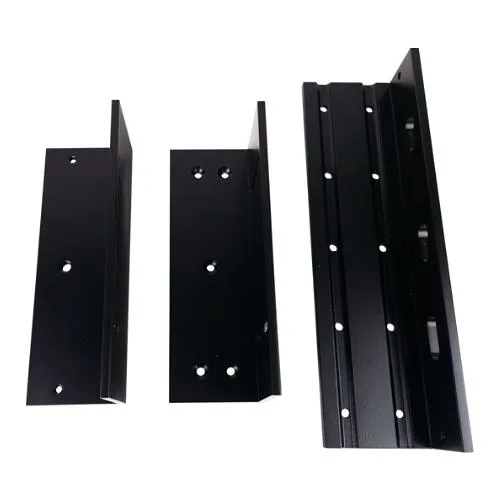 Camden CX-MA1213-BK L & Z Bracket for 1200 lb Magnetic Lock, Black