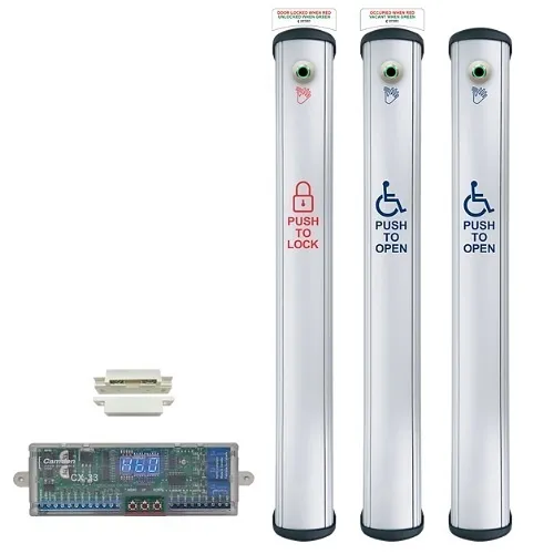 Camden CX-WC18SLVR Column Switch Restroom Control Kit