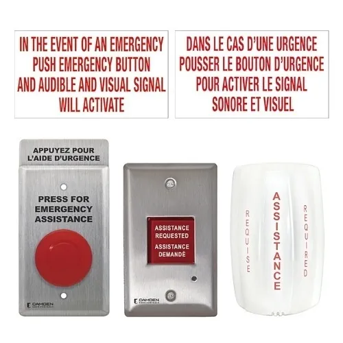 Camden CX-WEC10FE Bilingual Universal Emergency Call Kit