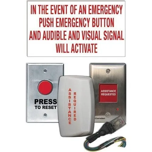 Camden CX-WEC12 Universal Emergency Call Kit with Push Button Reset